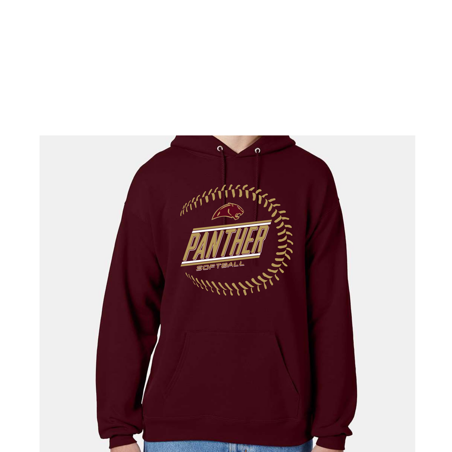 Panthers Adult Softball Hoodie