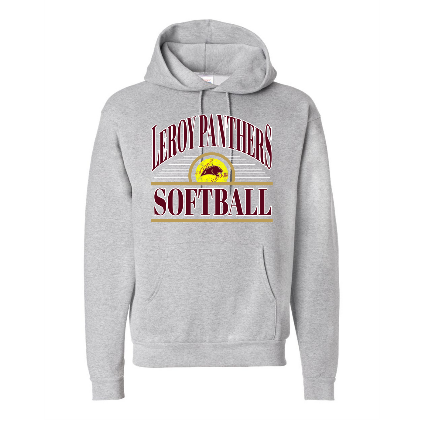 Leroy Panthers Fall 2025 Softball Hoodie