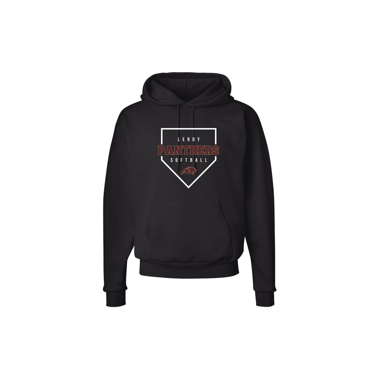 Leroy Panthers Softball Hoodie 2023 Design