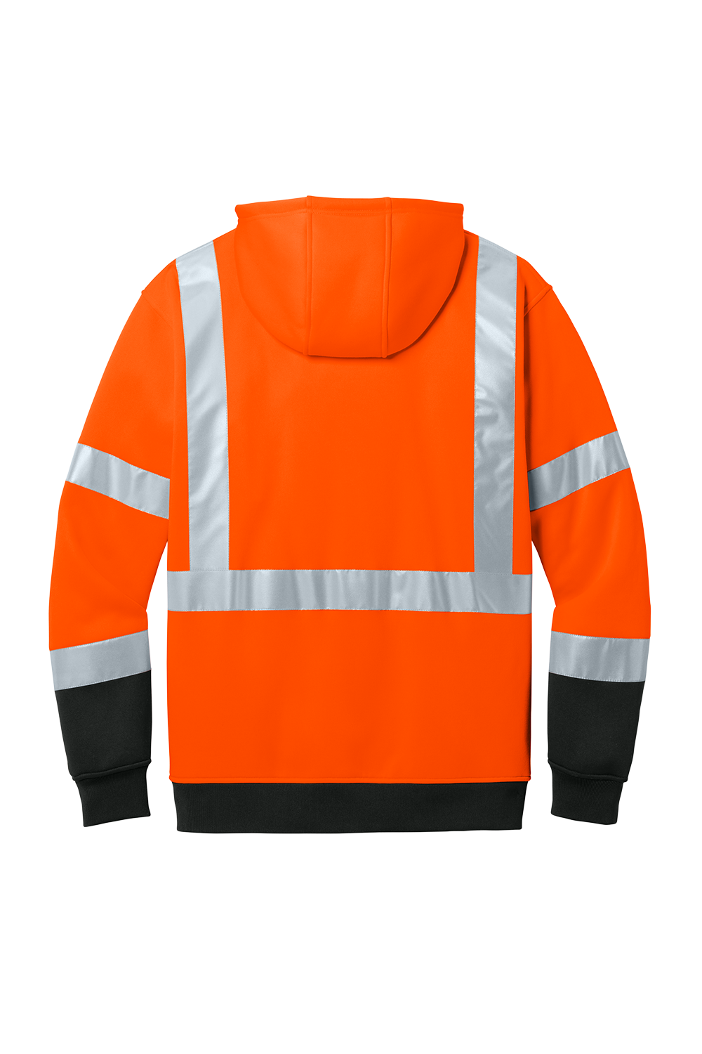 ANSI 107 Class 3 Heavy-Duty Fleece Pullover Hoodie