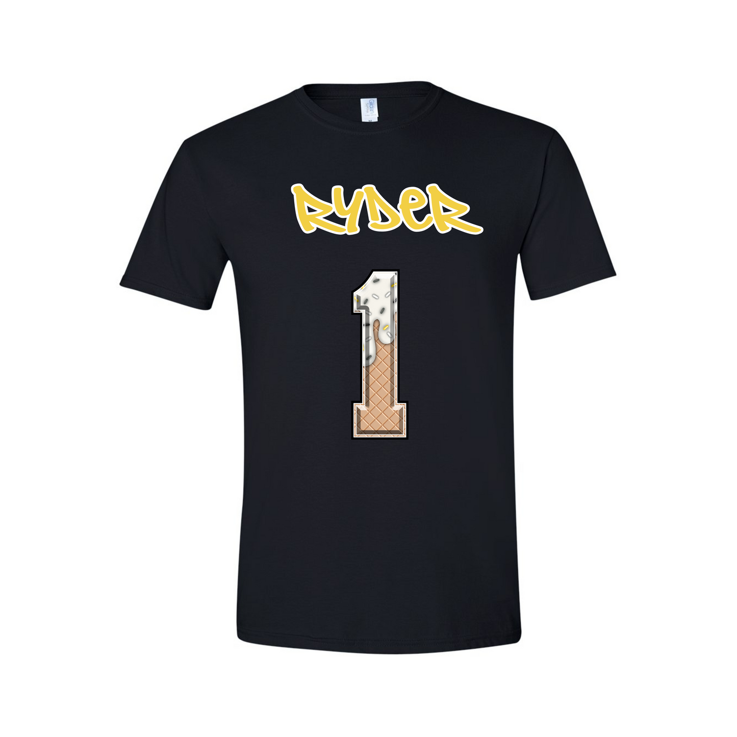 Canes Baseball Drip Black Performance T-shirt