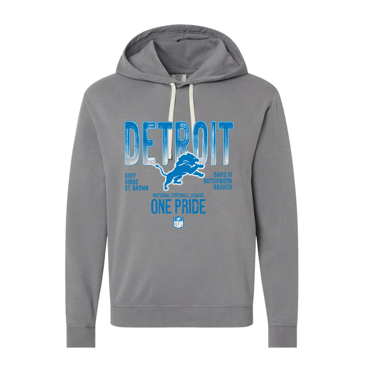 NFL Teams Comfort Colors Hoodie