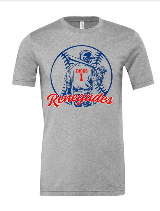 Custom Baseball Boy T-shirt