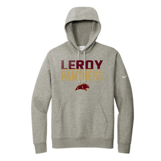 Leroy Panthers Gray Nike Club Fleece Hoodie