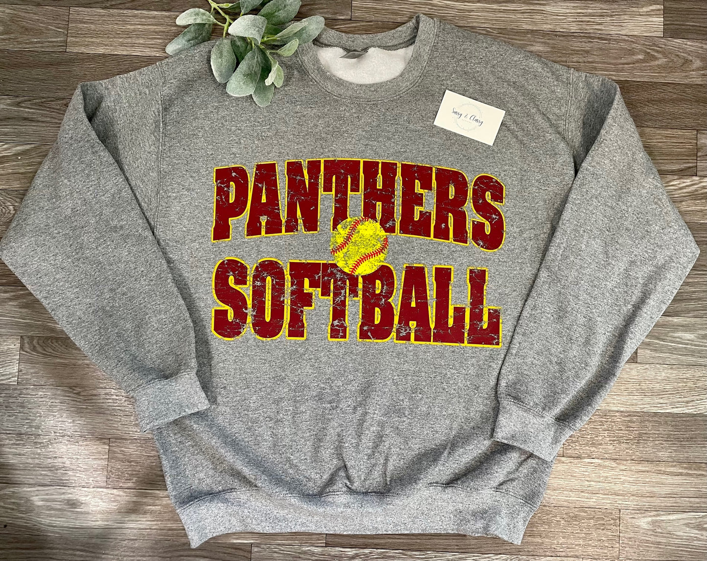 Panthers Sports Crew Neck Sweatshirt