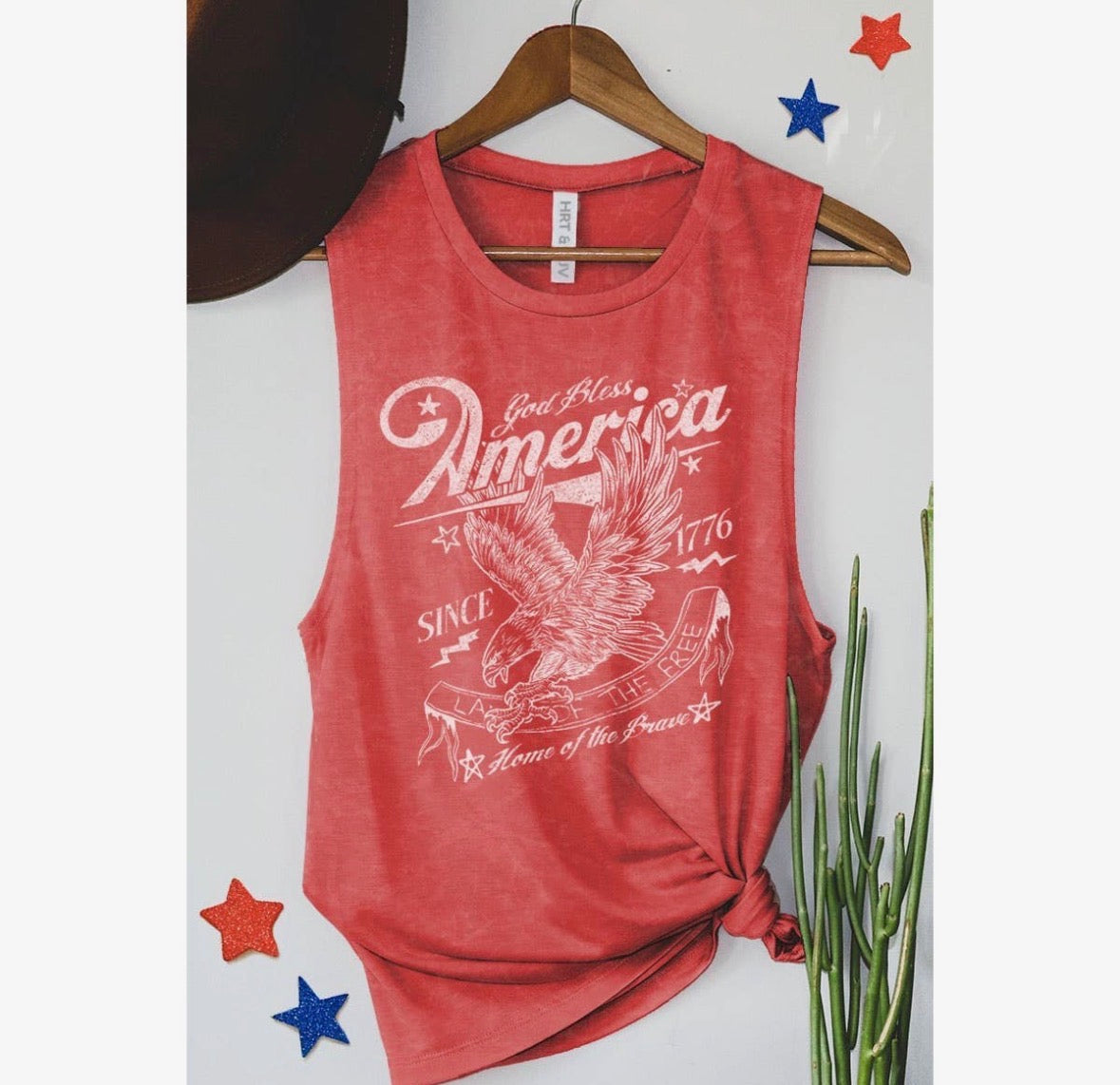 Mineral Washed America Tank
