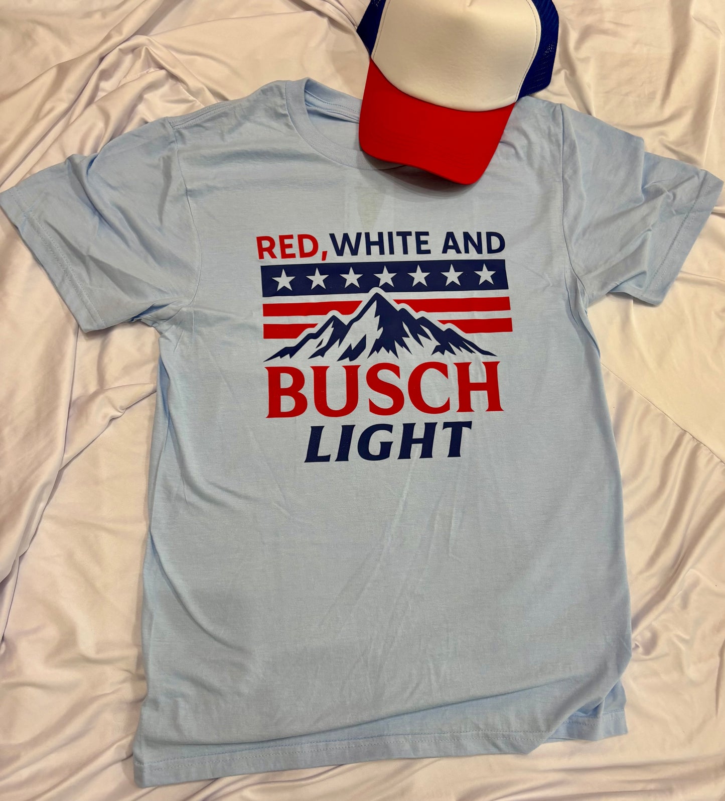 Red White & Busch Light T-Shirt