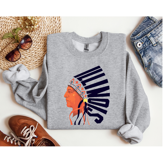 Chief Illini Crew Neck