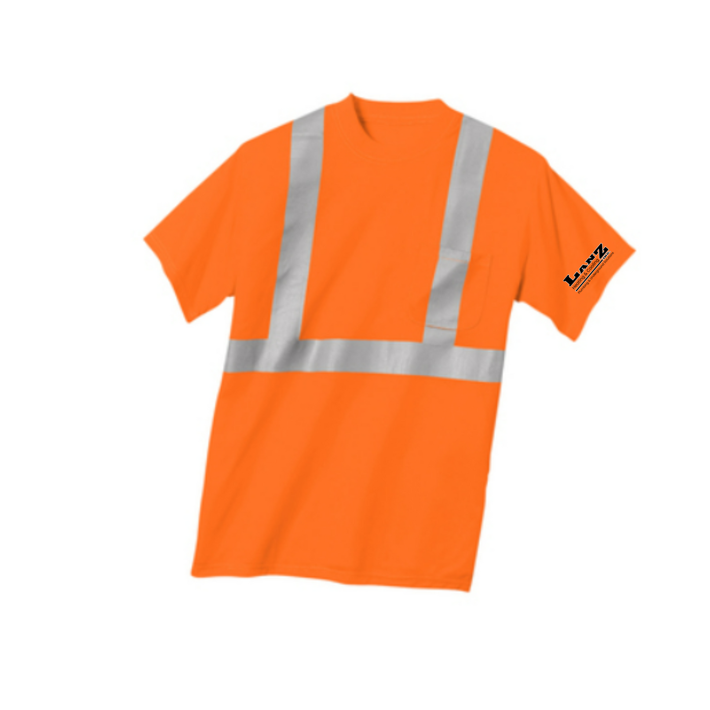 CS401 ANSI 107 Class 2 Safety T-Shirt
