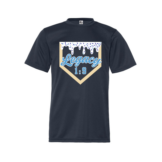 Legacy 1:9 Baseball Drip Performance T-shirt