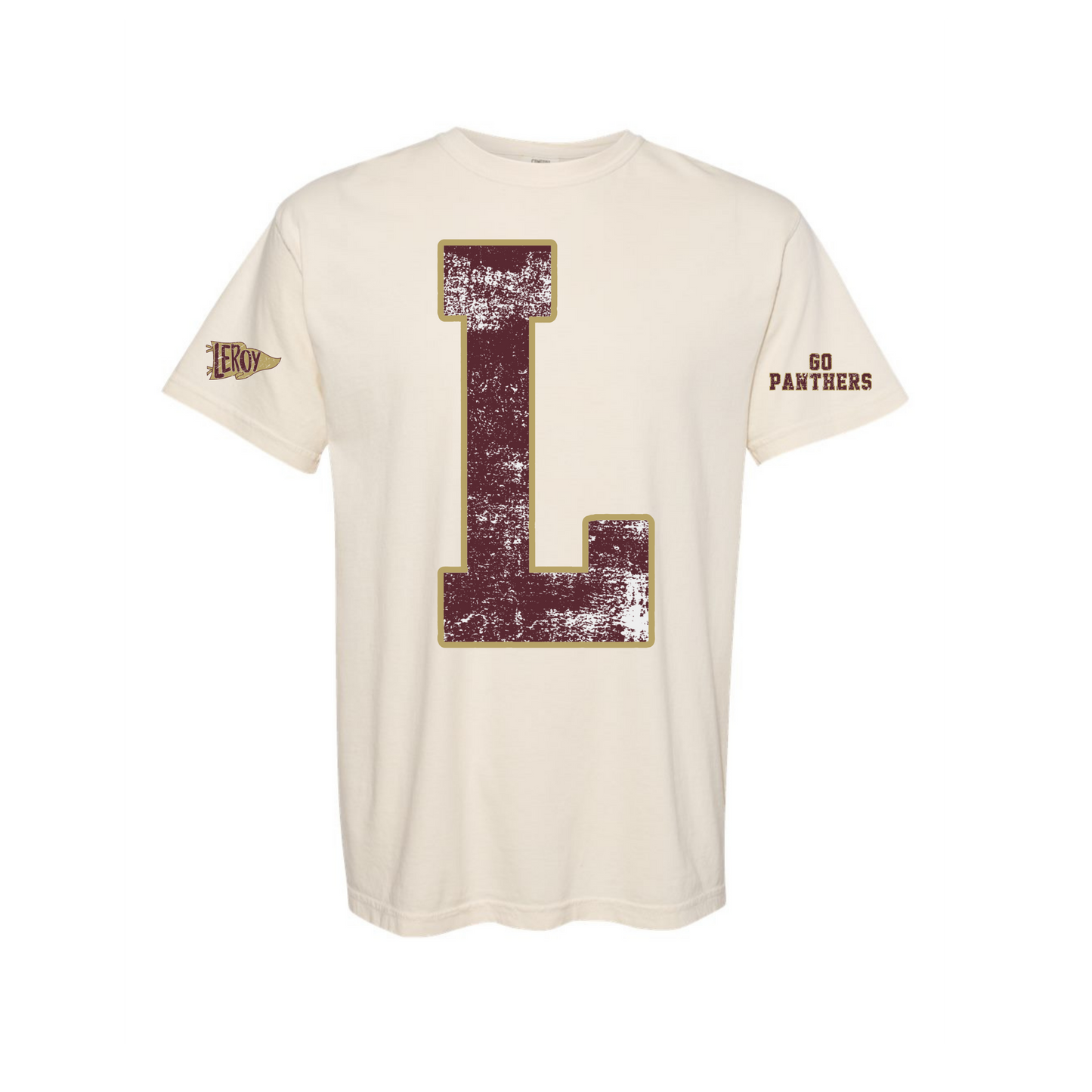 Leroy Big L Ivory Comfort Colors T-Shirt