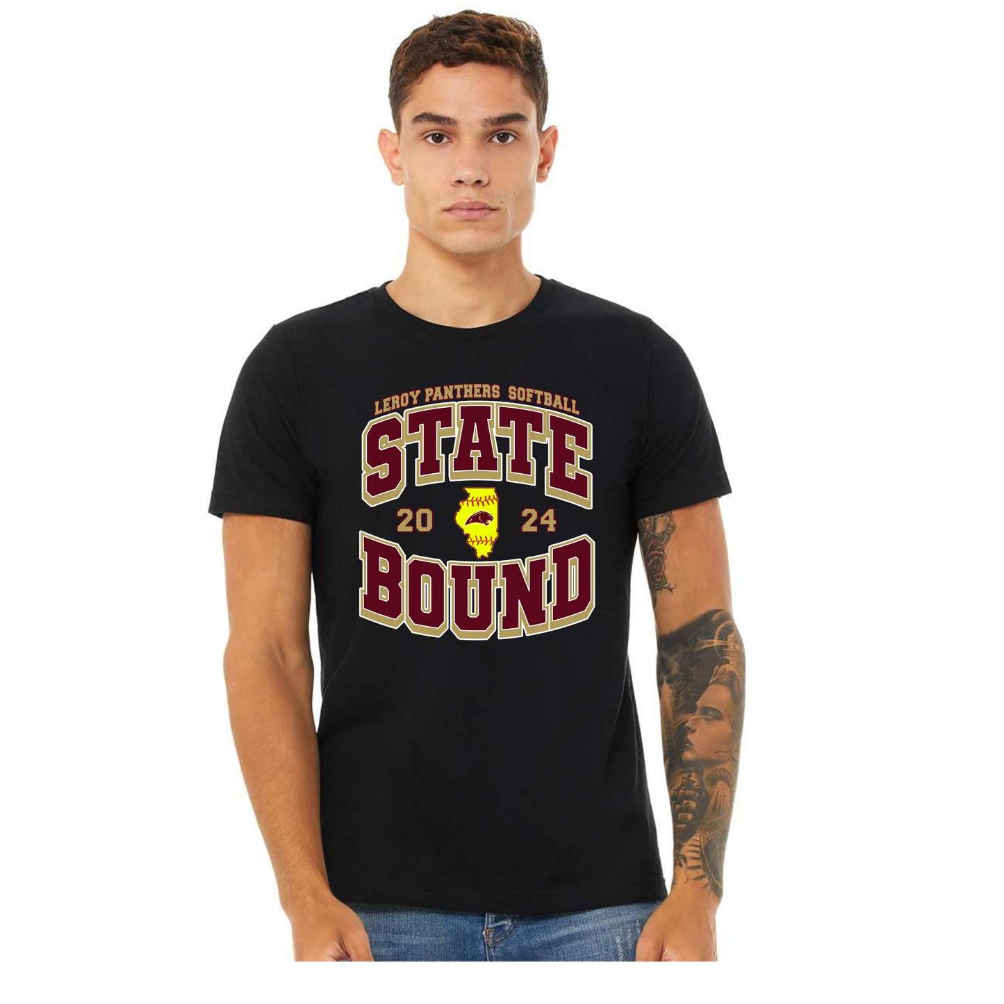 Leroy Panther State Bound T-shirts