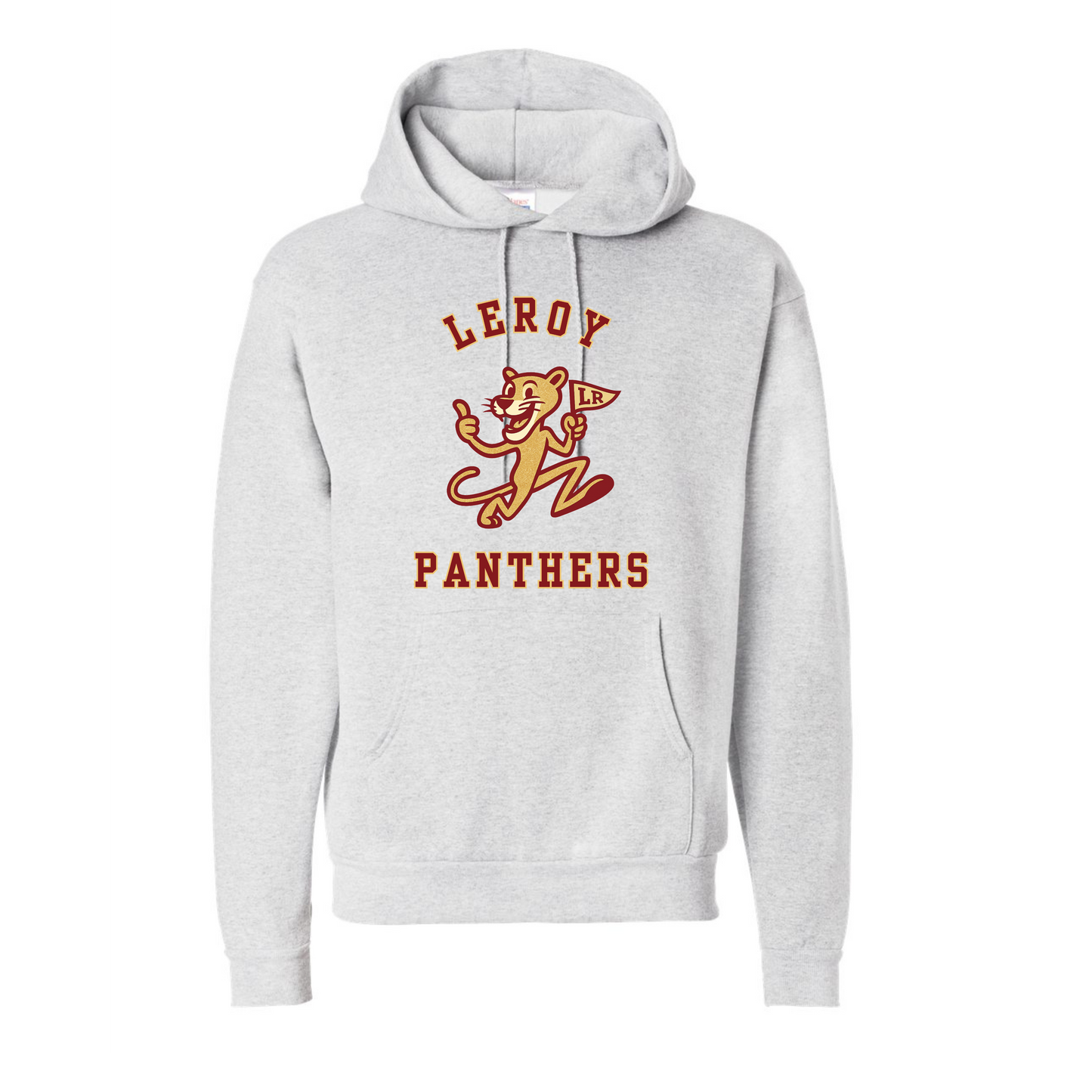 Leroy Panthers Retro Throwback Gray Hoodie