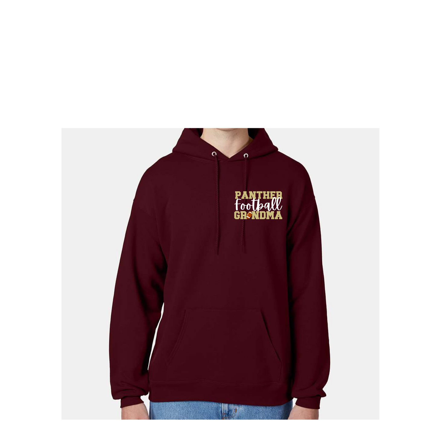 Panther Football Grandma Hoodie