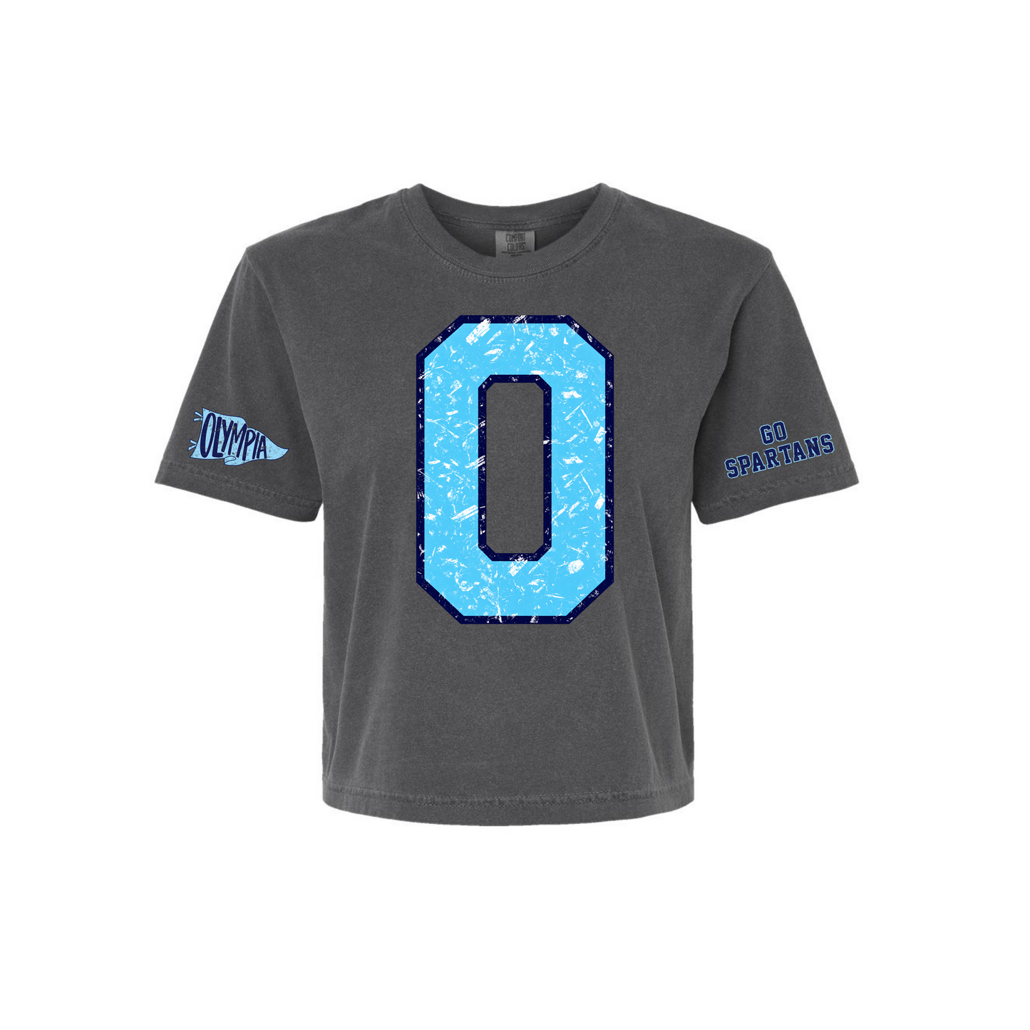 ***PRE-ORDER***Olympia Big O Comfort Colors Boxy Crop T-Shirt