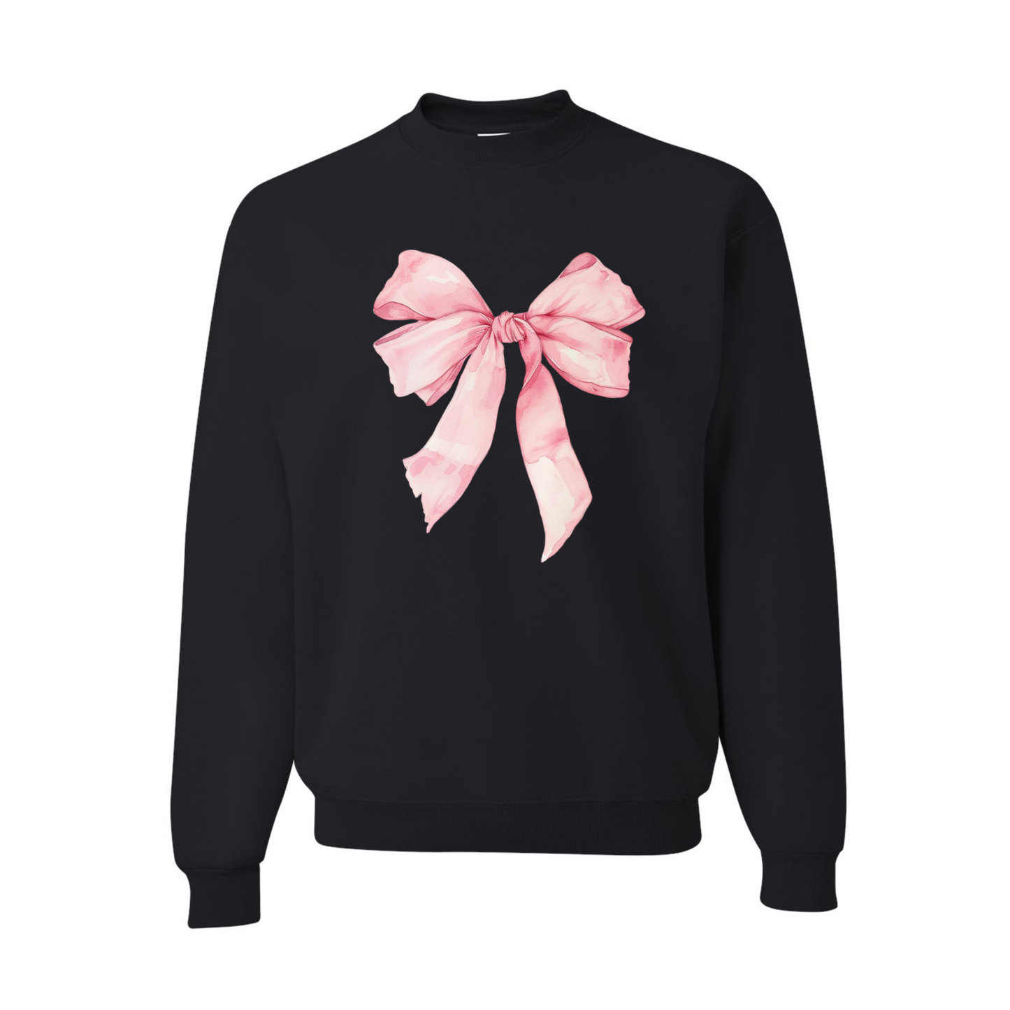 Pink Bow Crewneck