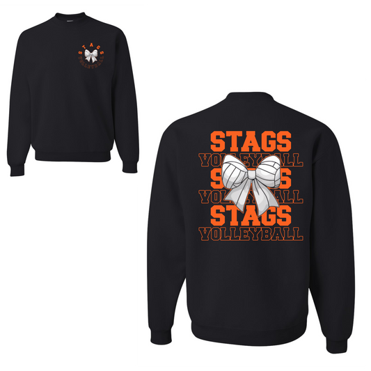 Stags Volleyball Bow Crew