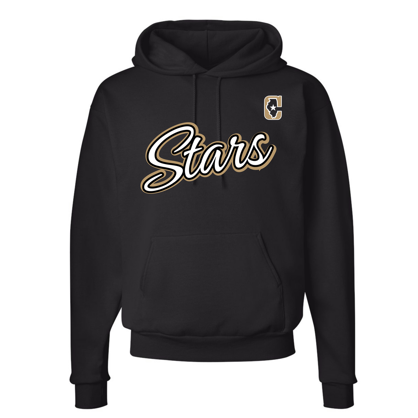 Central Illinois Stars Baseball Team Hoodie