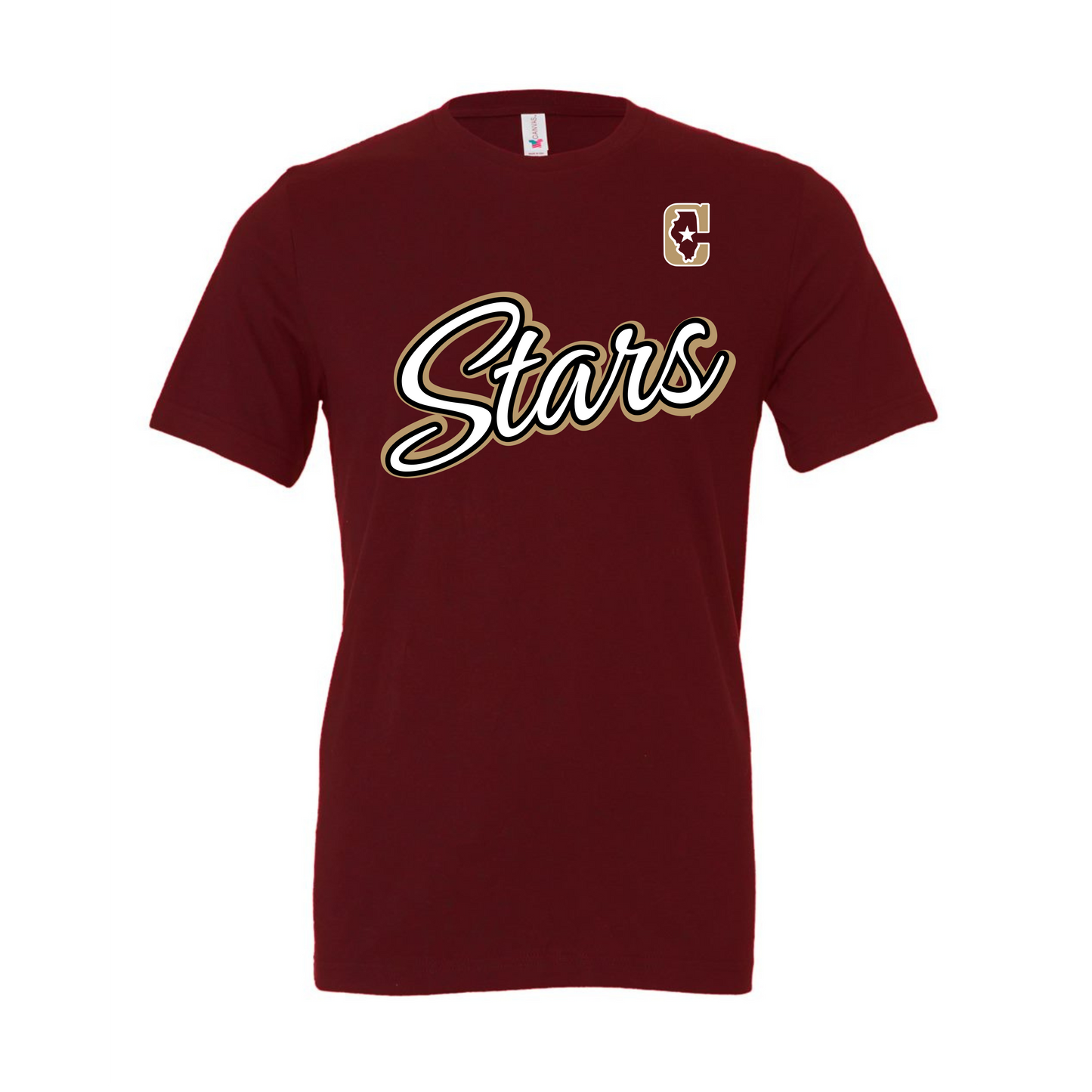 Central Illinois Stars Baseball Team C2 Performance Tshirt