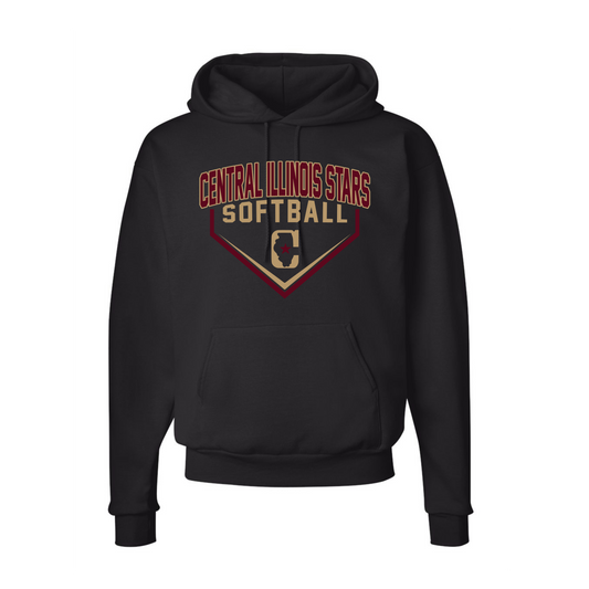 Central Illinois Stars Softball Hoodie