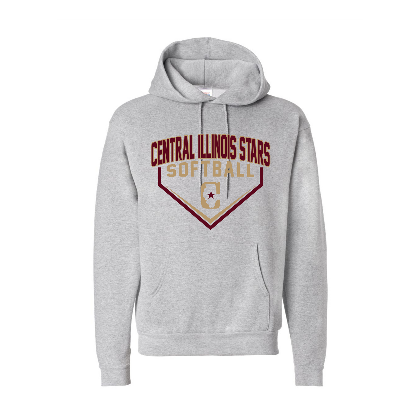 Central Illinois Stars Softball Hoodie