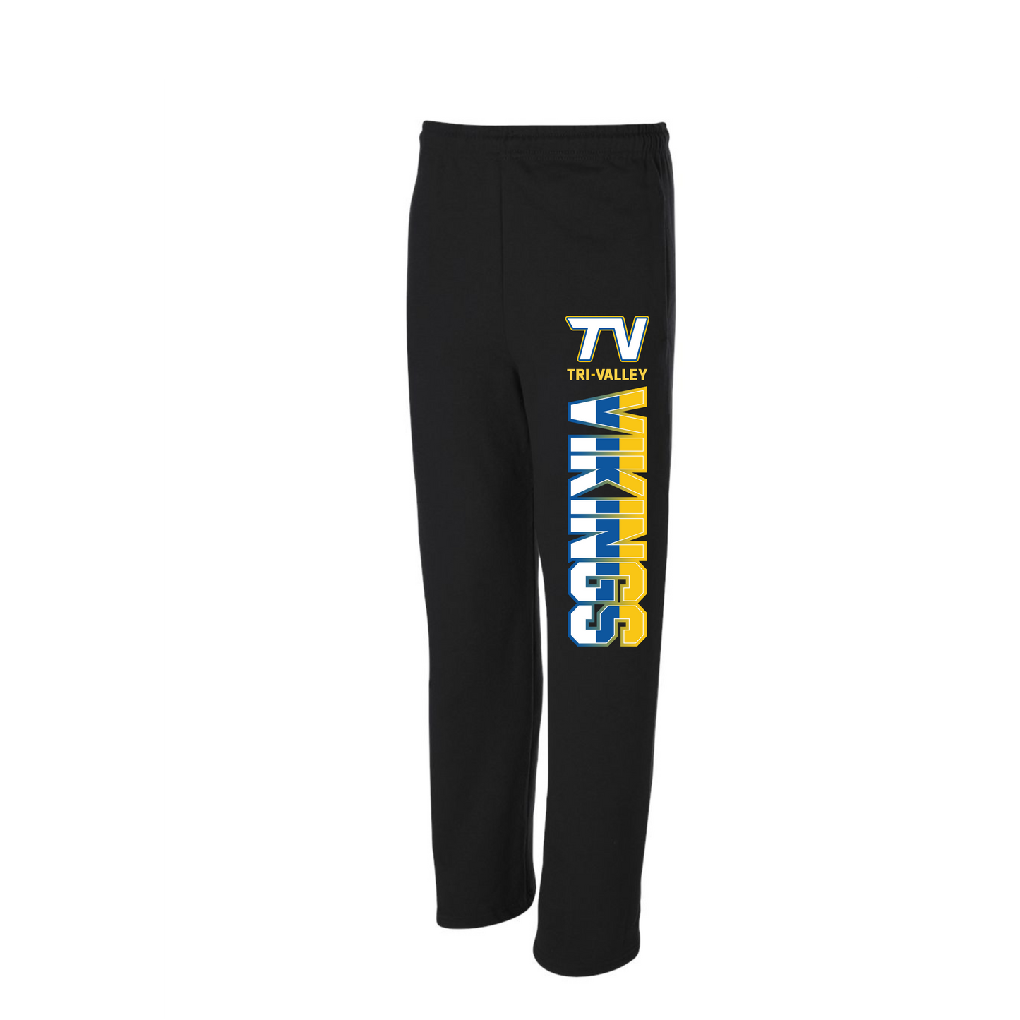 TV Vikings Open Bottom Sweatpants