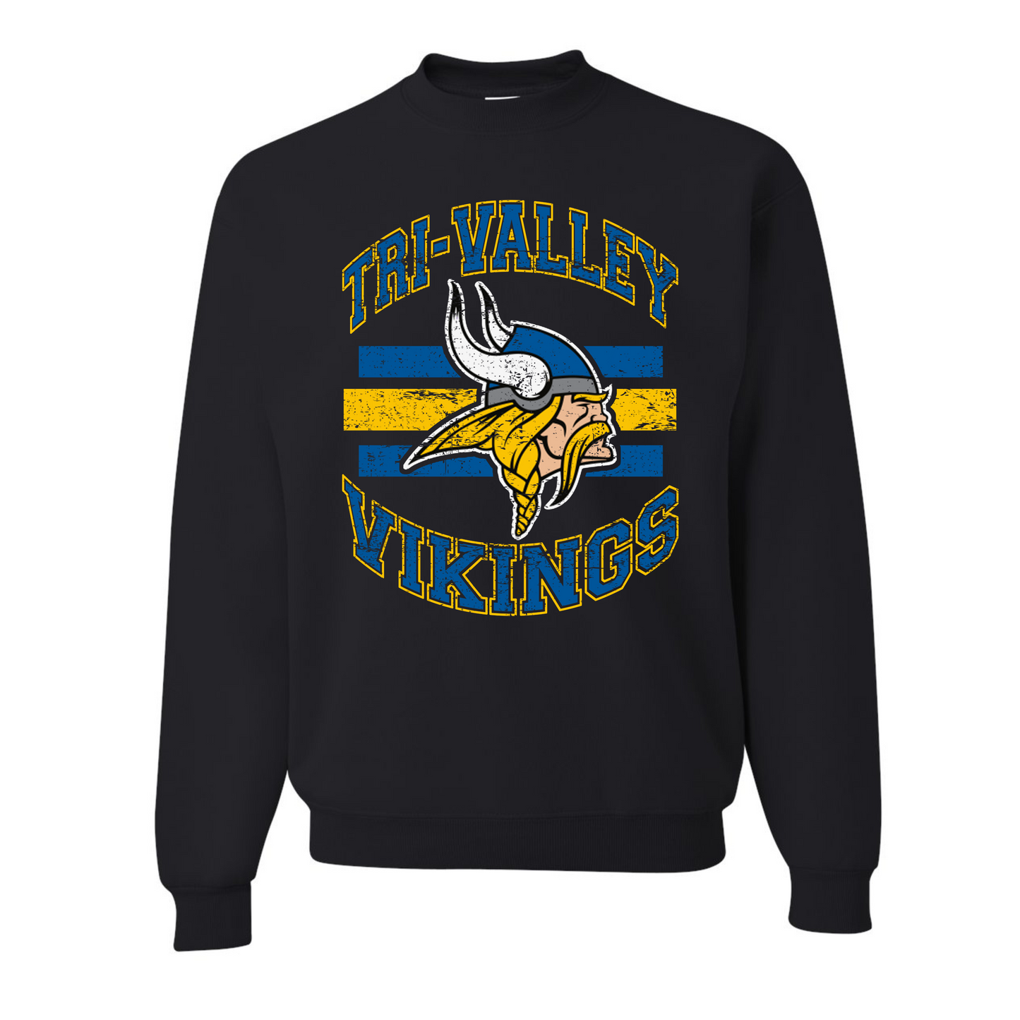 TV Vikings Vintage Design Crew Neck