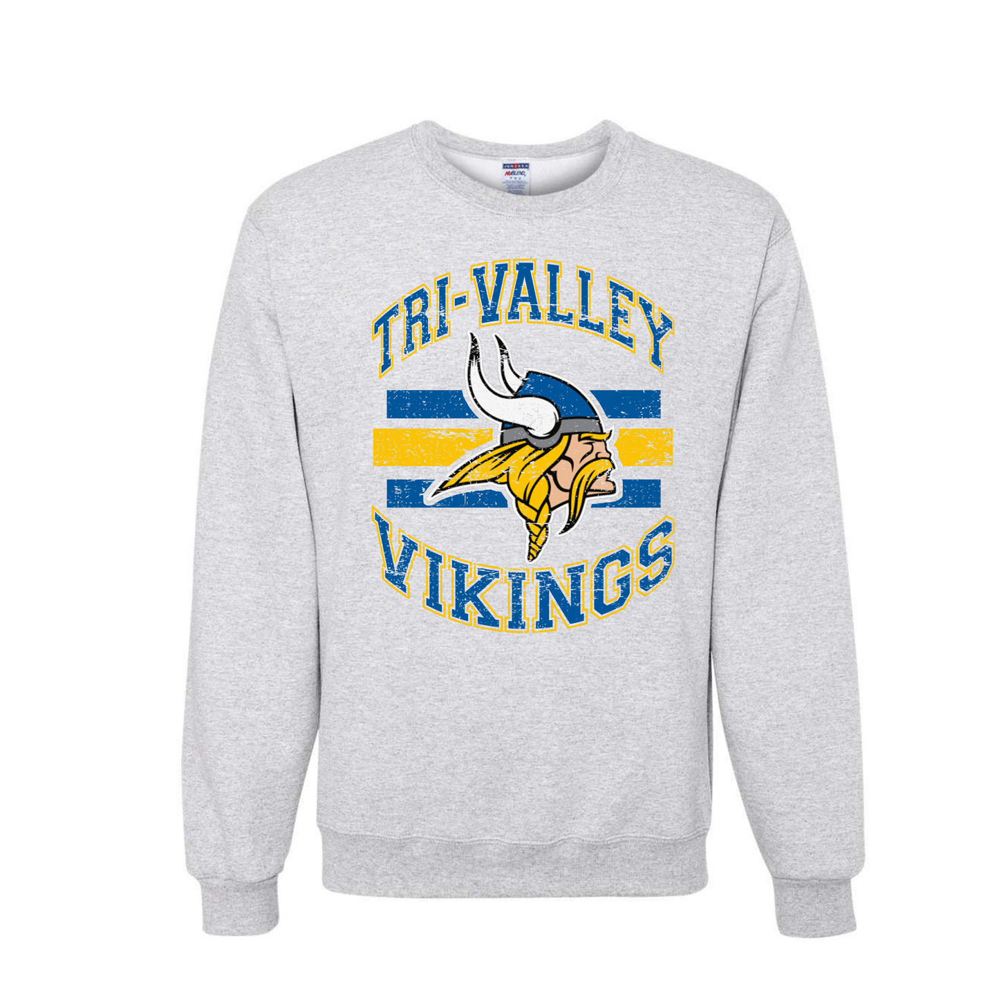 TV Vikings Vintage Design Crew Neck