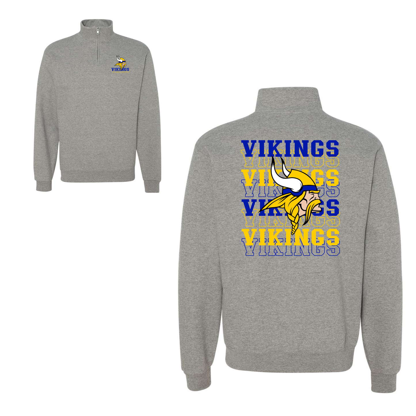 Tri-Valley Vikings Quarter Zip