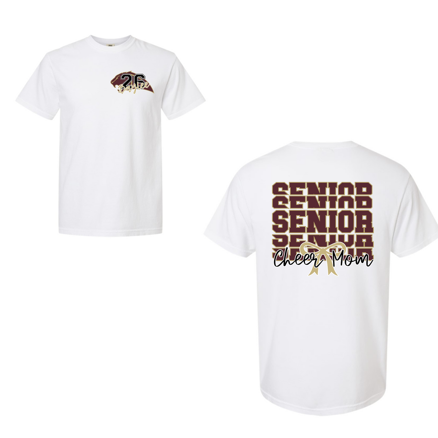 Leroy Senior Cheer Mom-2026 T-shirt