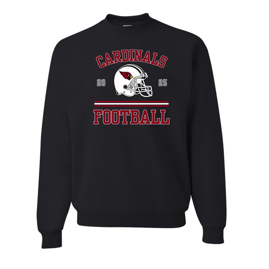 Cardinals Black Crew Neck
