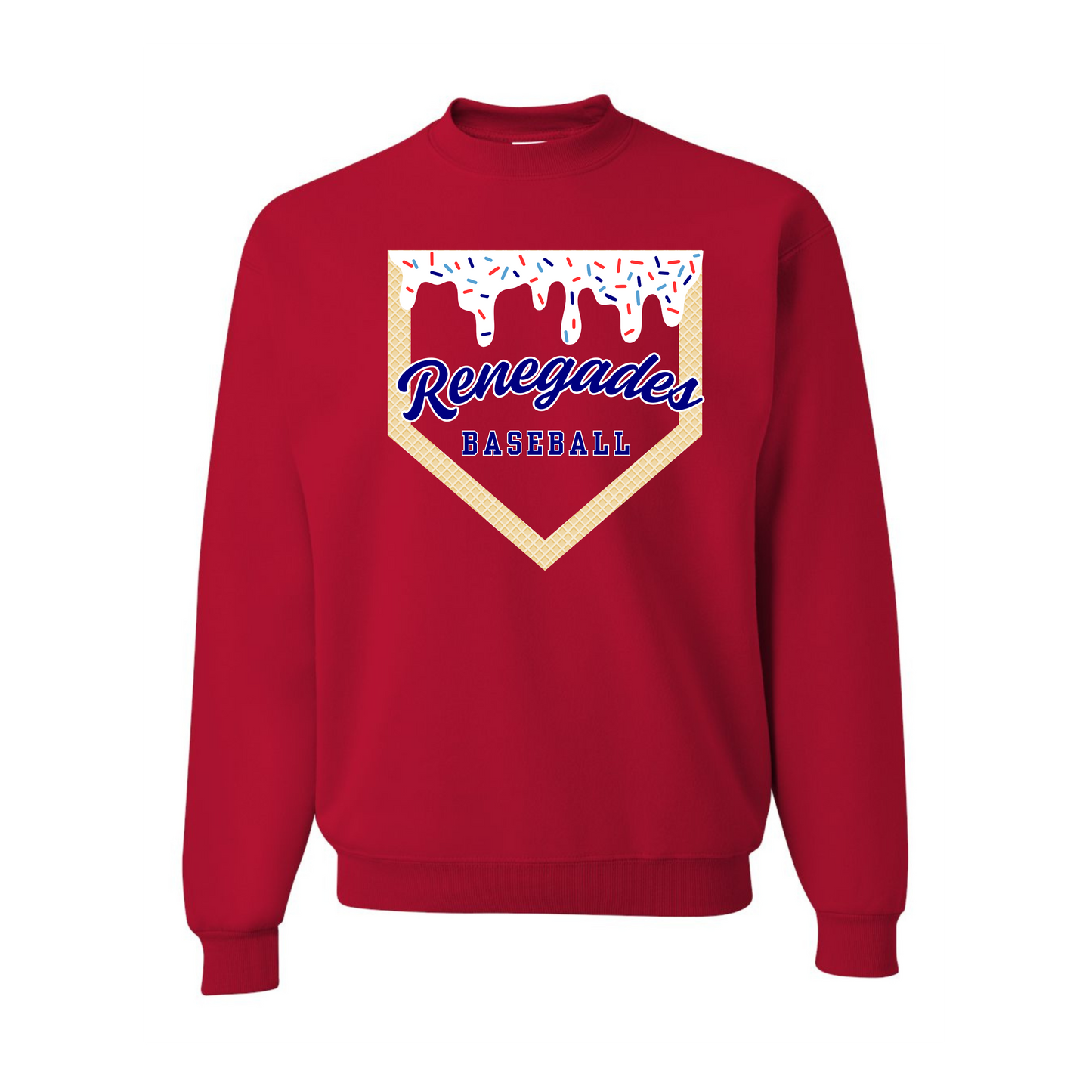 Renegades Ice Cream Drip Crew Neck