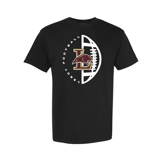 Leroy Football Black Tshirt