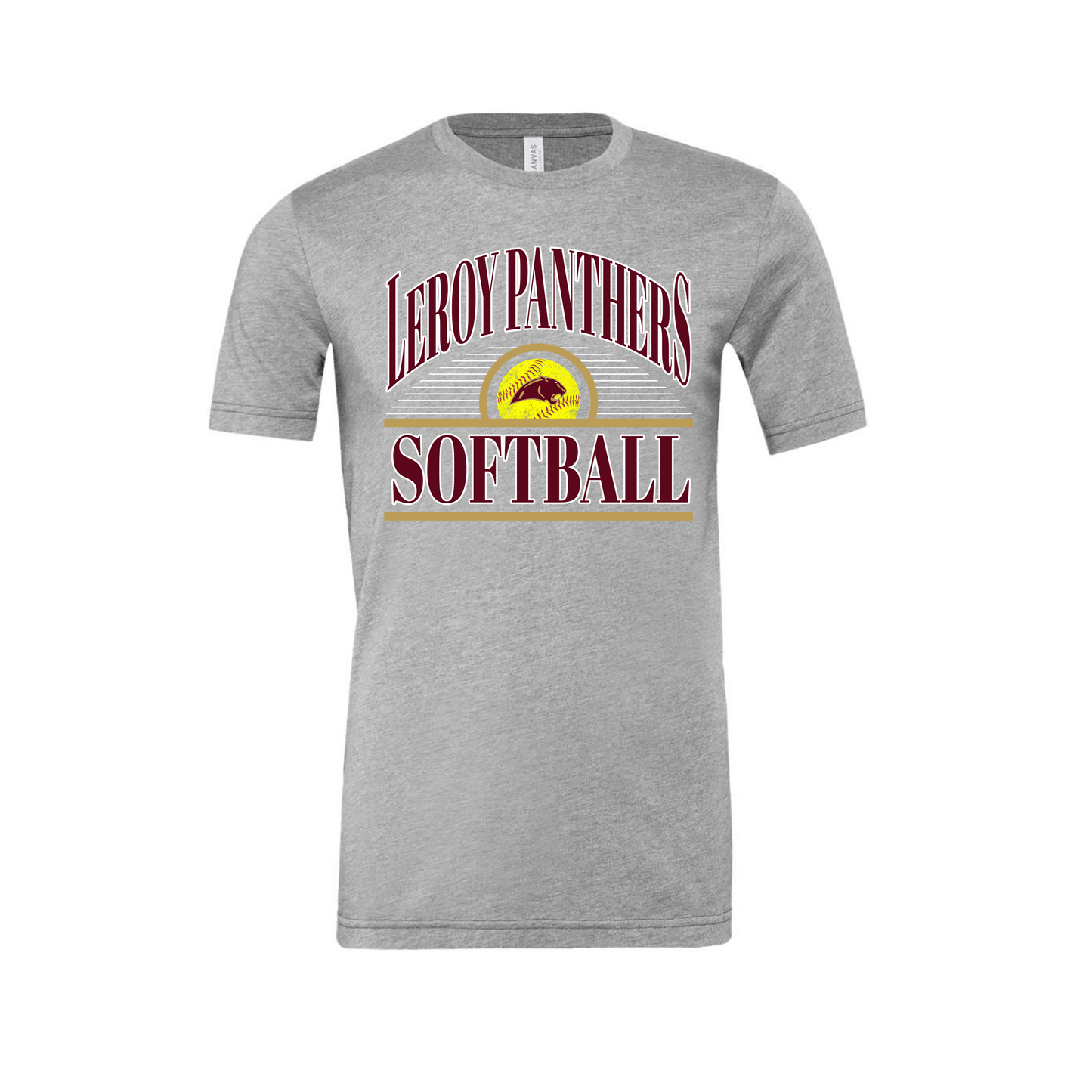 Leroy Panthers Fall 2025 Softball T-Shirt
