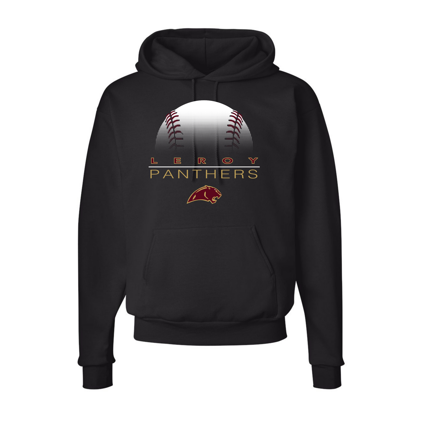 2026 Leroy Panthers Baseball Hoodie