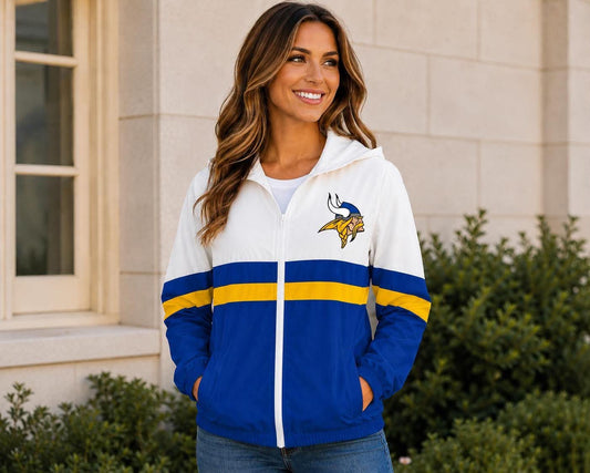 **PRE-ORDER** TV Vikings *FULL Zip* Windbreaker (Copy)