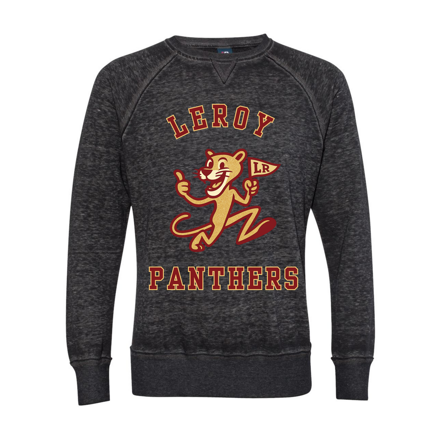 Leroy Panthers Throwback Panther Black J America Crew