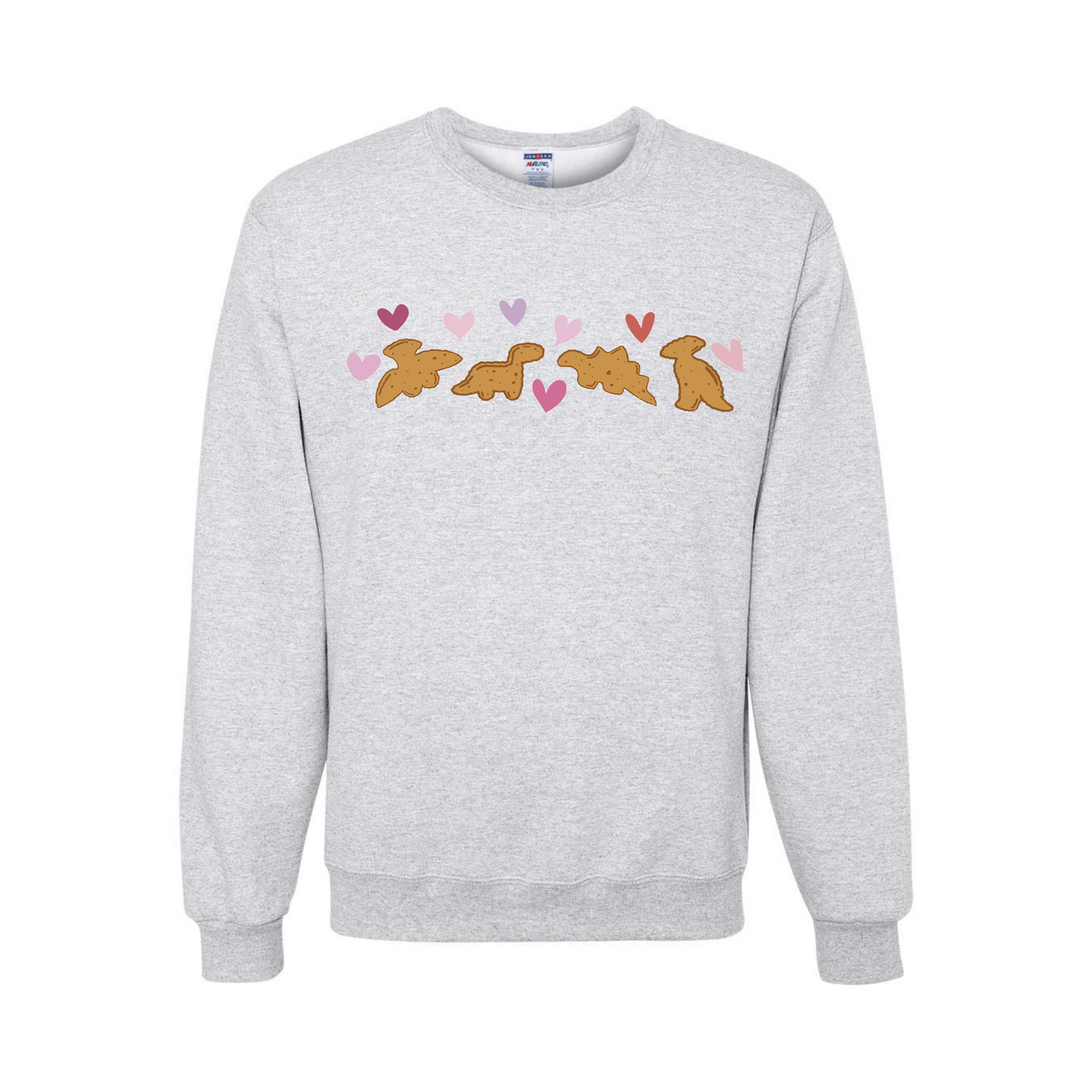 Valentine's Dino Nugget Crew Neck