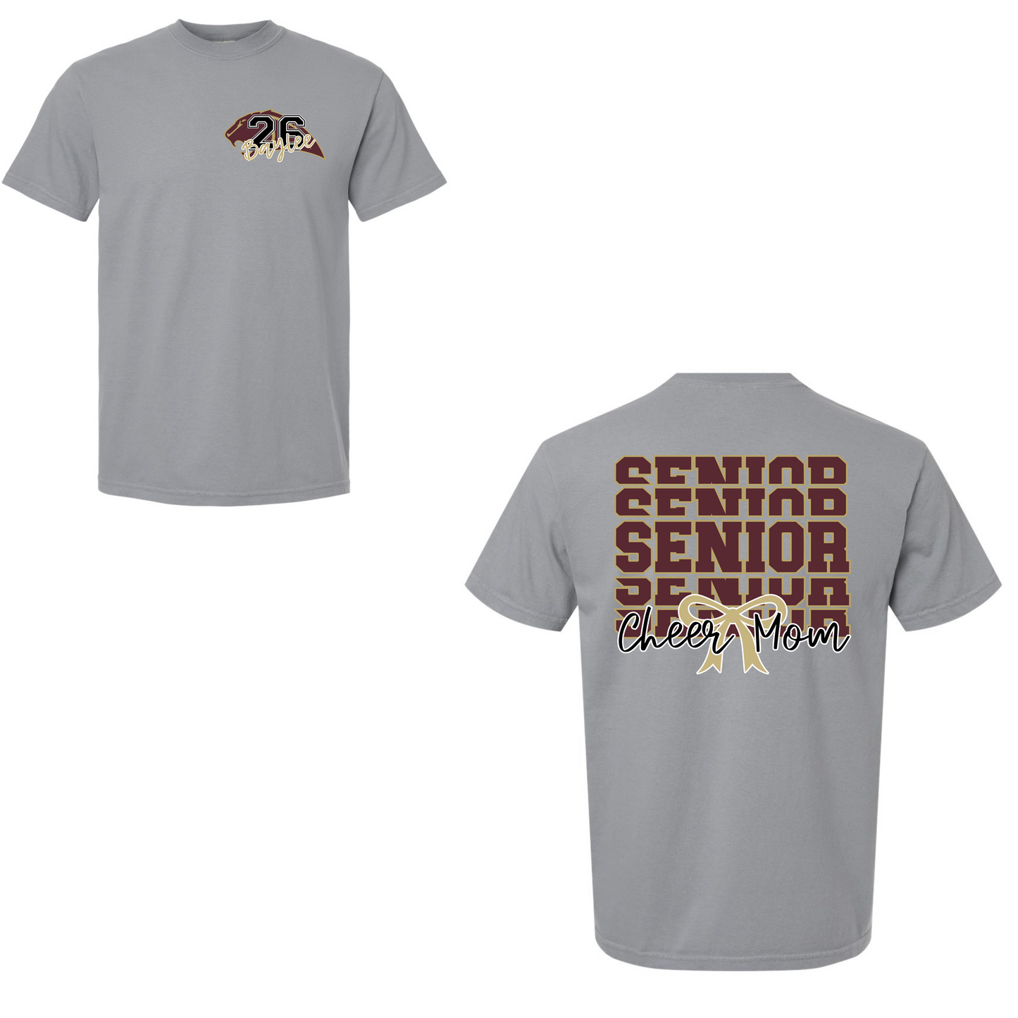 Leroy Senior Cheer Mom-2026 T-shirt