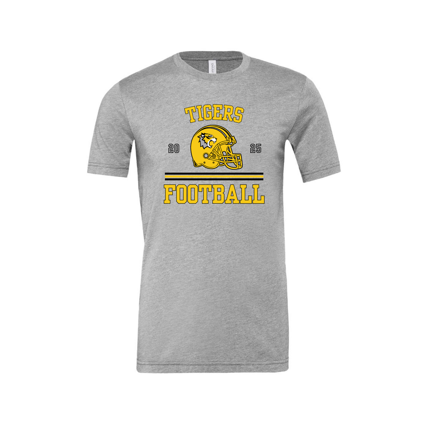 Twin City Tigers Gray T-shirt