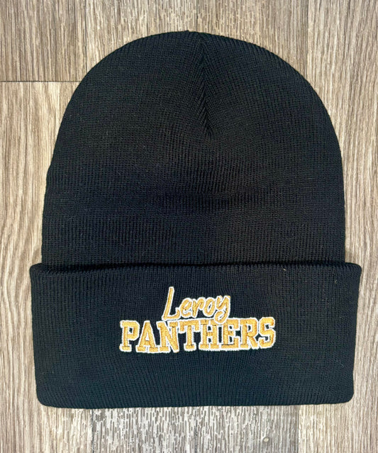 Black Leroy Panthers Hat