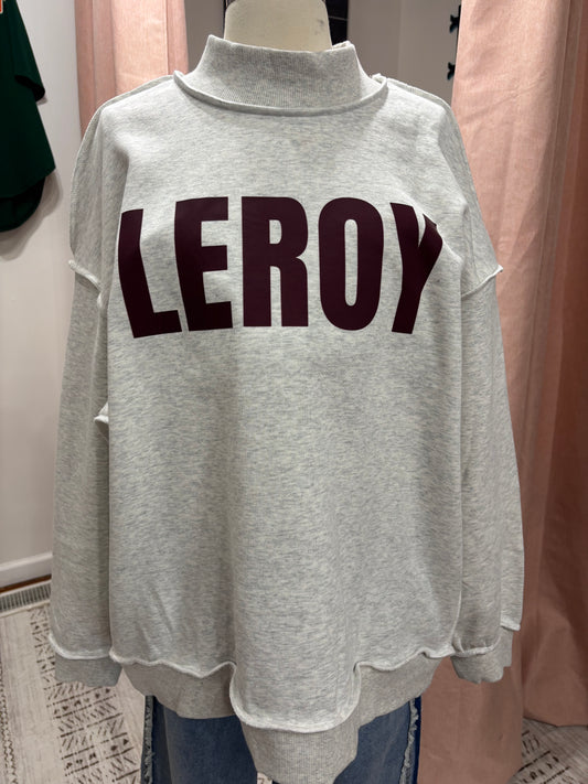 Leroy Panthers Reversible Mock Neck