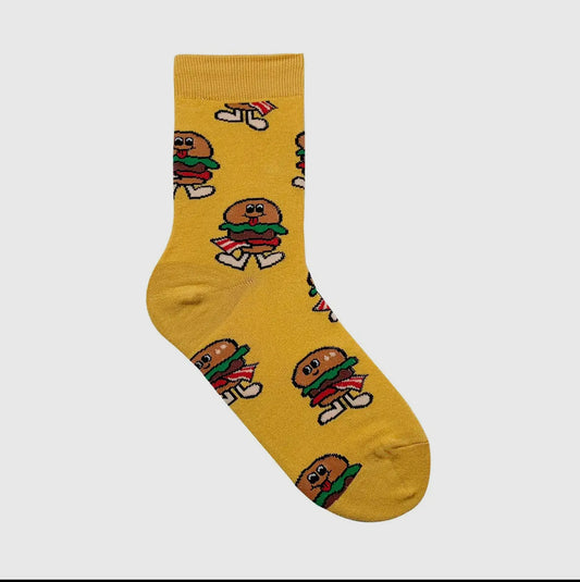 Cheeseburger Socks