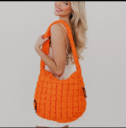 Pretty Simple Carmen Quilted Hobo Tote