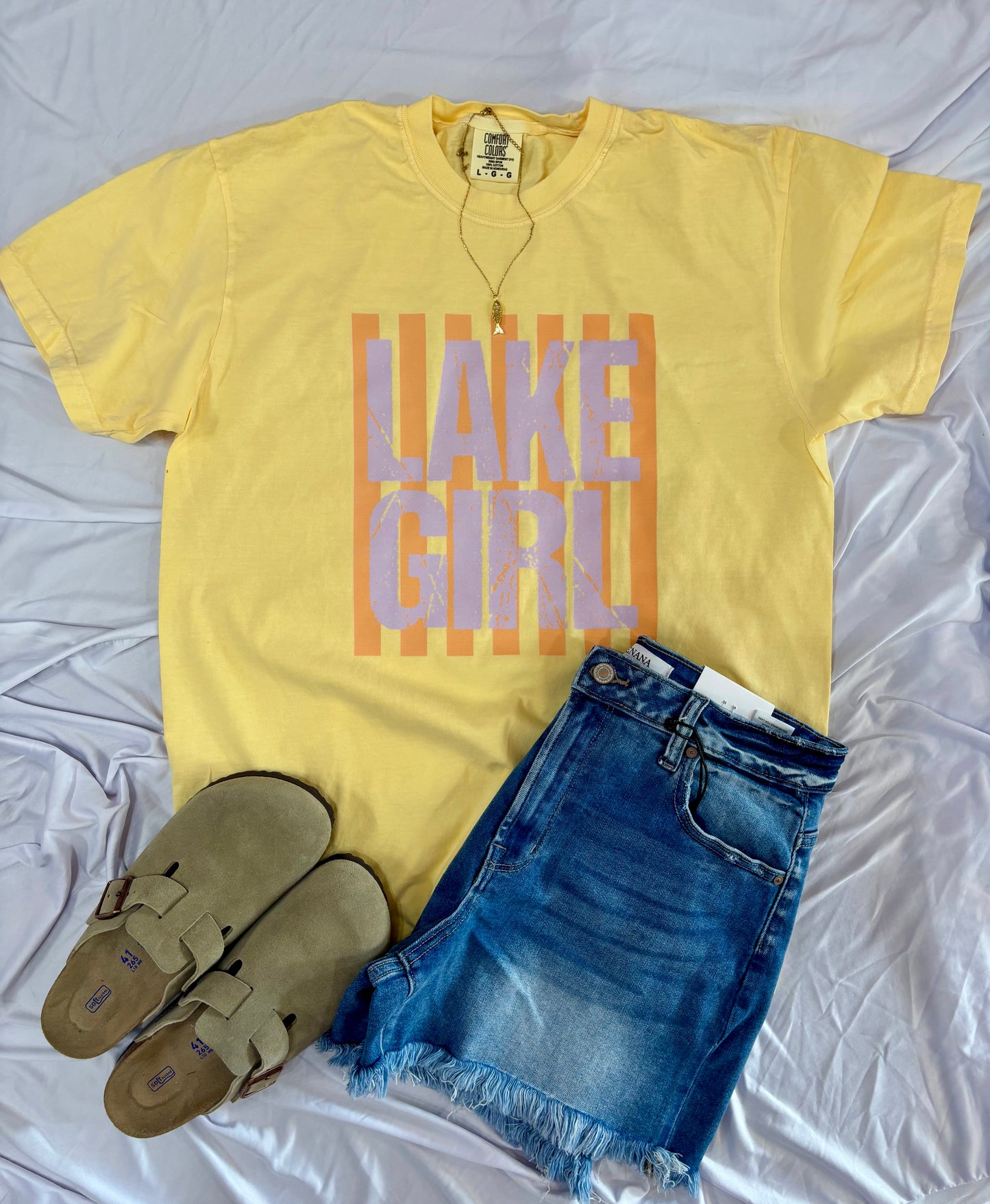 Lake Girl Comfort Colors T-Shirt