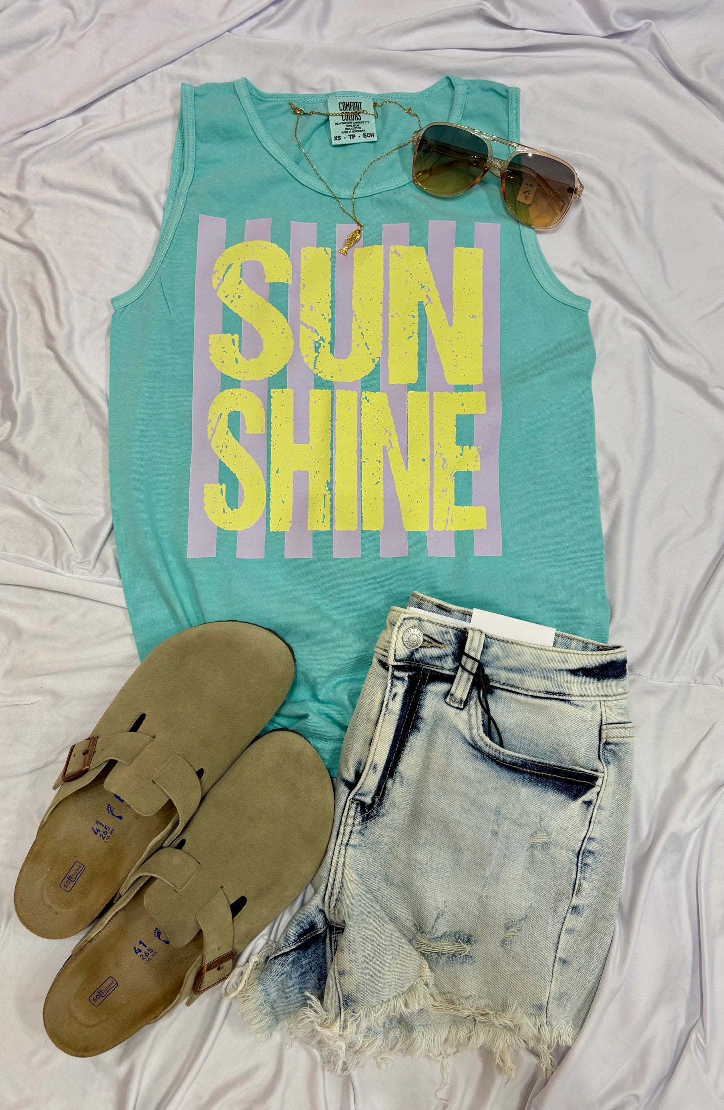 Sun Shine Comfort Colors Tank