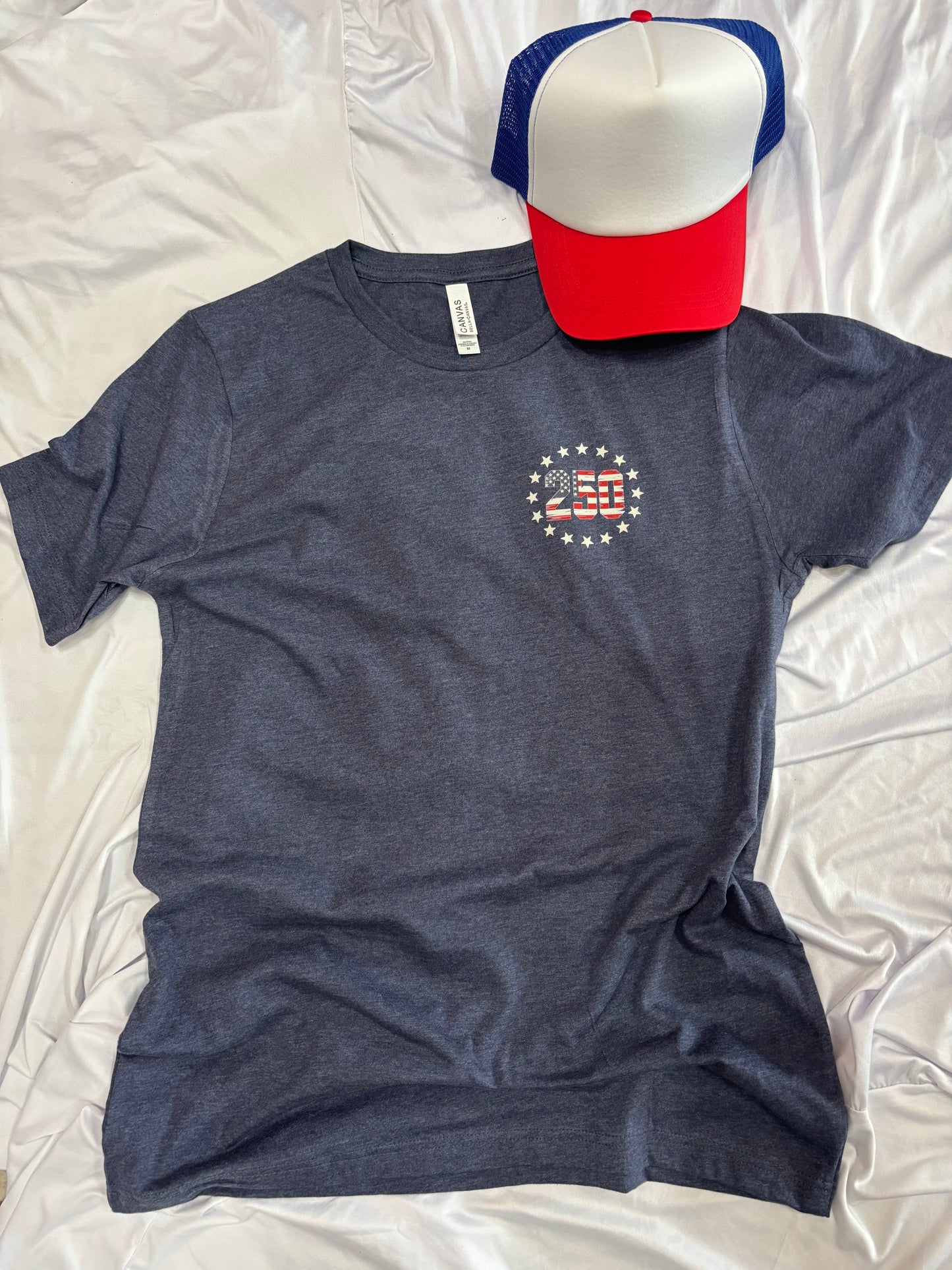 250 America Navy T-shirt