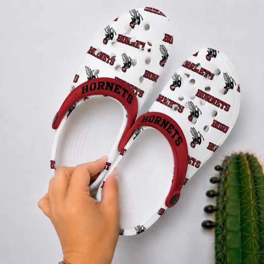 **PRE-ORDER Adult MEN'S SIZES Heyworth Hornets Slides***