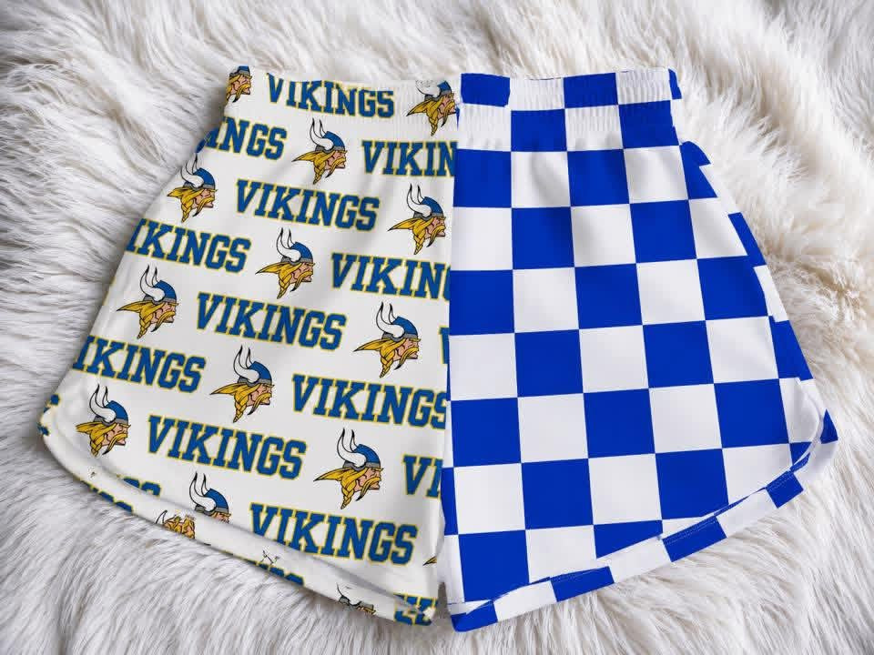 **PRE-ORDER Vikings Split Design Shorts**