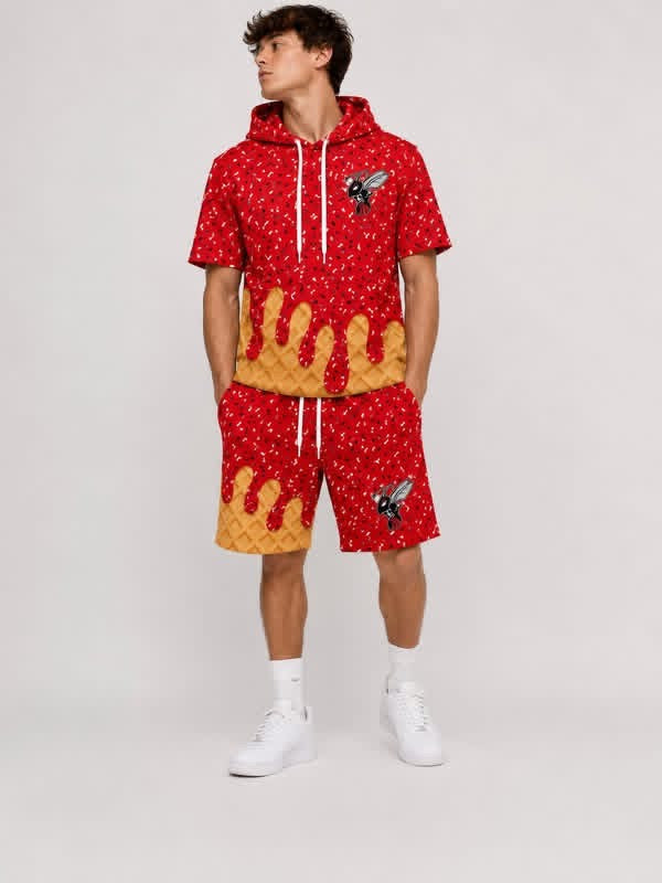 **PRE-ORDER Hornets Drip Hooded Shirt**